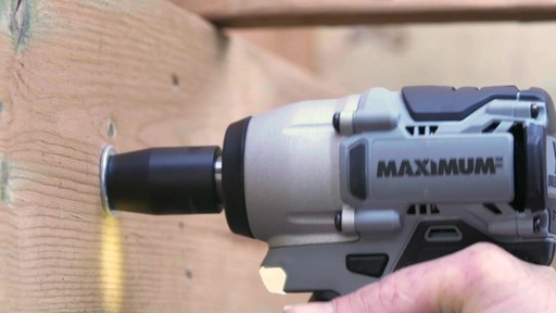 MAXIMUM 20V Brushless 1/2-in Impact Wrench - image 2 from the video